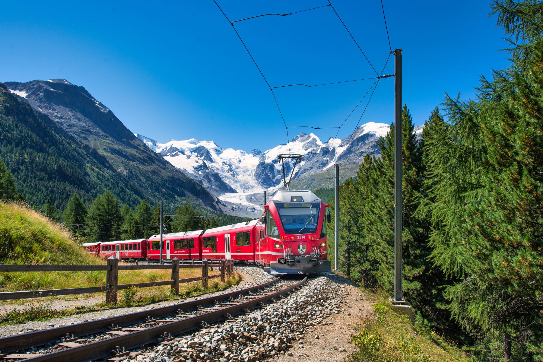 Bernina Express - wycieczka koleją