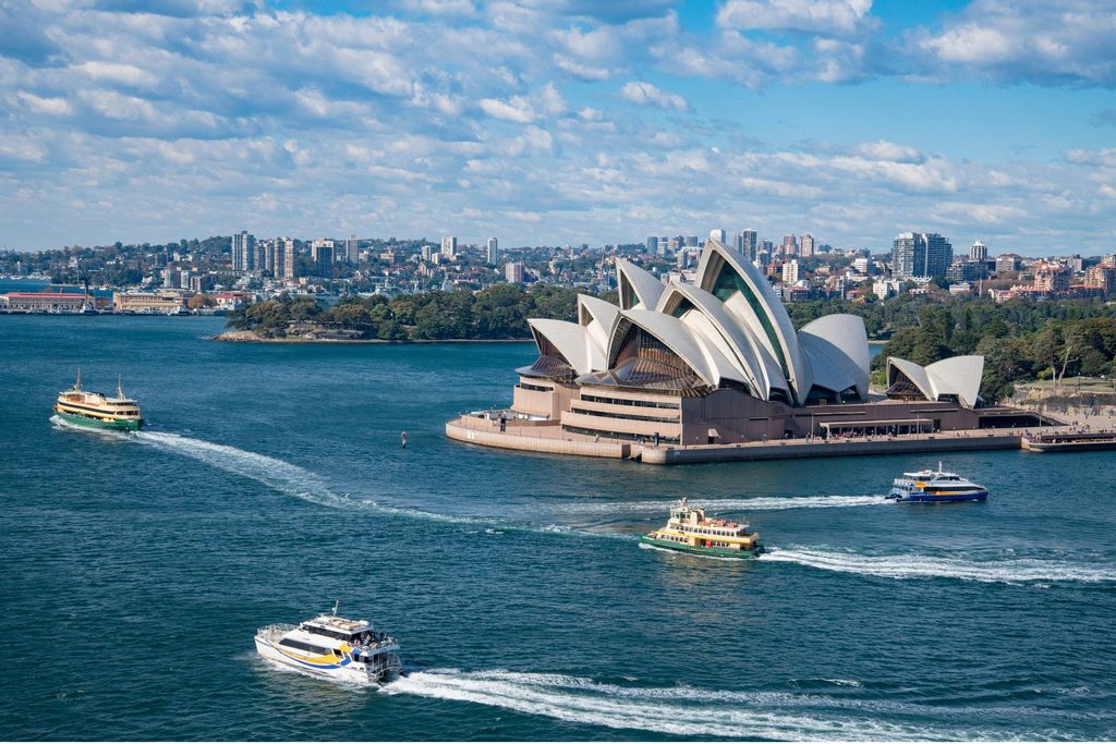 Sydney to najczęstszy punkt startu podróży po Australii